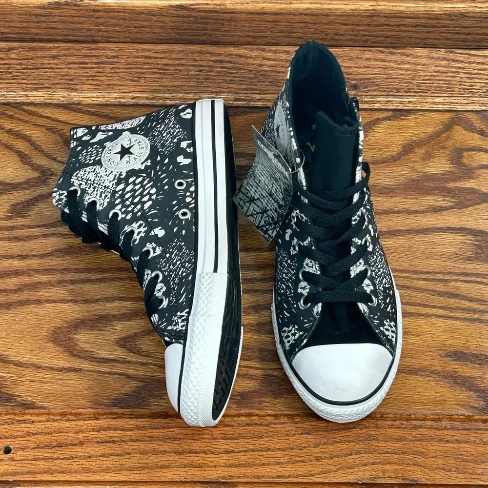 Converse Ct Side Zip Hi Black Mouse Shoes‎